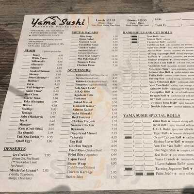 Yama Sushi