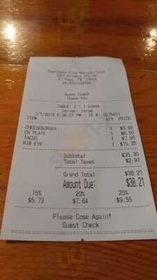 Dominguez Mexican Food