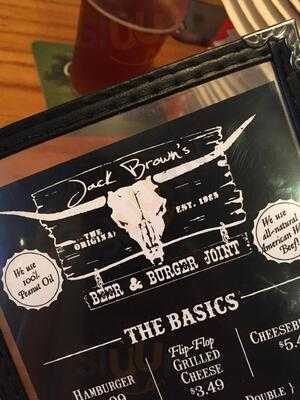 Jack Brown's Beer And Burger Joint