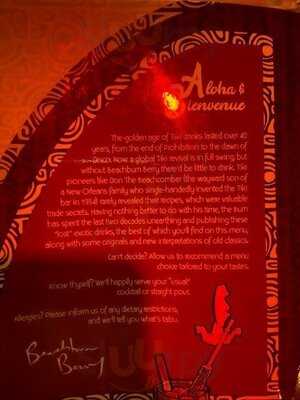 Beachbum Berry's Latitude 29