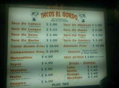 Tacos El Gordo
