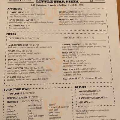 Little Star Pizza