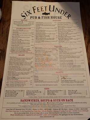Six Feet Under Pub & Fish House