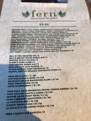 Fern Flavors From The Garden