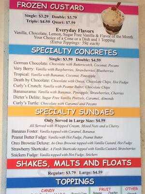 Curly's Frozen Custard