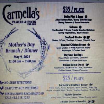 Carmella's Plates & Pints