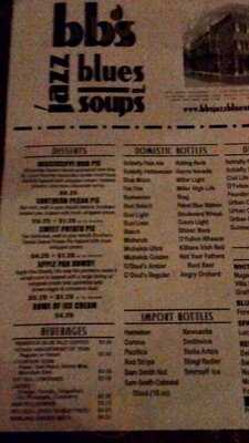 Bb's Jazz, Blues And Soups