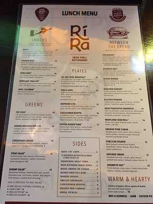 Ri Ra The Irish Pub Georgetown Dc