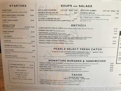Pearlz Oyster Bar