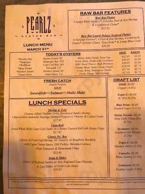 Pearlz Oyster Bar