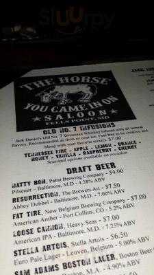 The Horse You Came In On Saloon