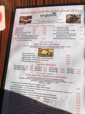 Beach Street Grill Organic Restaurant