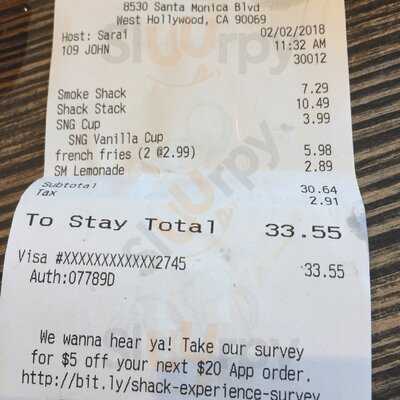 Shake Shack West Hollywood - Santa Monica & La Cienega
