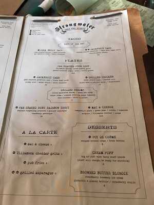 Strongwater Food & Spirits