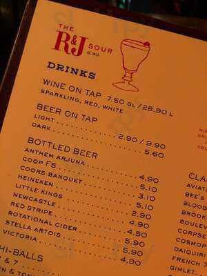 The R & J Lounge And Supper Club