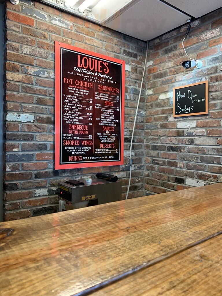 Louie's Hot Chicken And Barbecue
