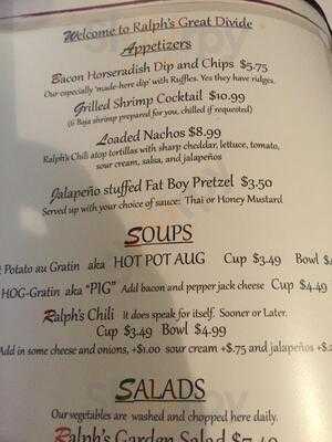 Ralph's Great Divide