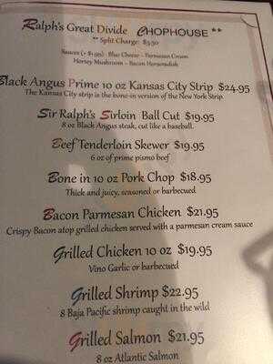 Ralph's Great Divide