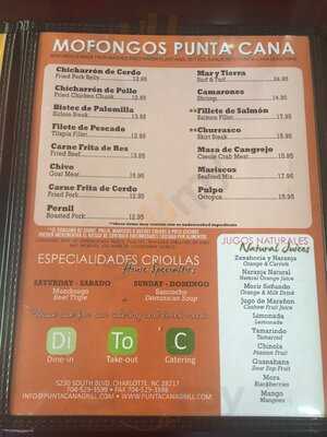 Punta Cana Caribbean Restaurant & Grill