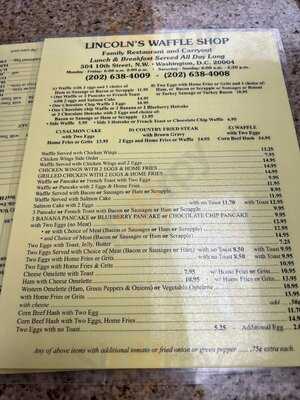 Lincoln's Waffle Shop
