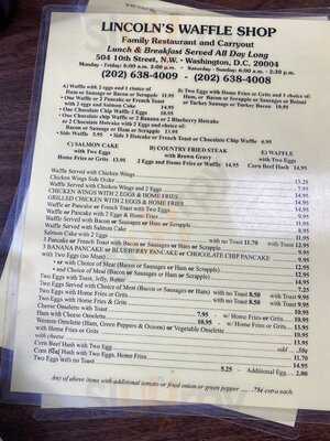 Lincoln's Waffle Shop