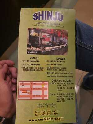 Shinju Japanese Buffet
