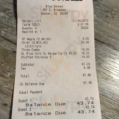 Blue Bonnet Restaurant