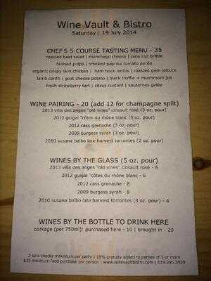 Wine Vault And Bistro