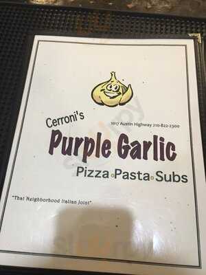 Cerroni's Purple Garlic