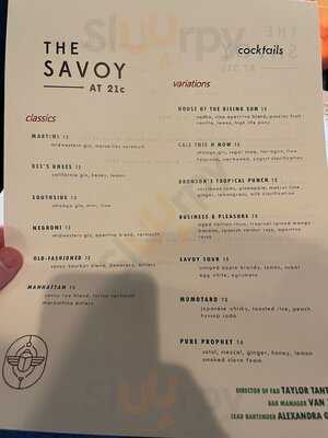 The Savoy At 21c