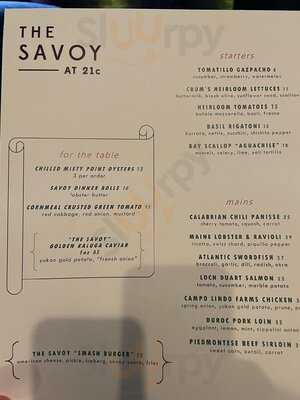 The Savoy At 21c