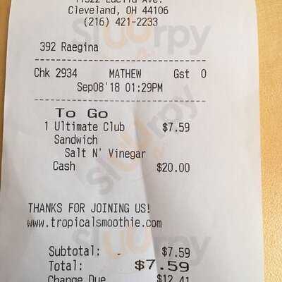 Tropical Smoothie Cafe