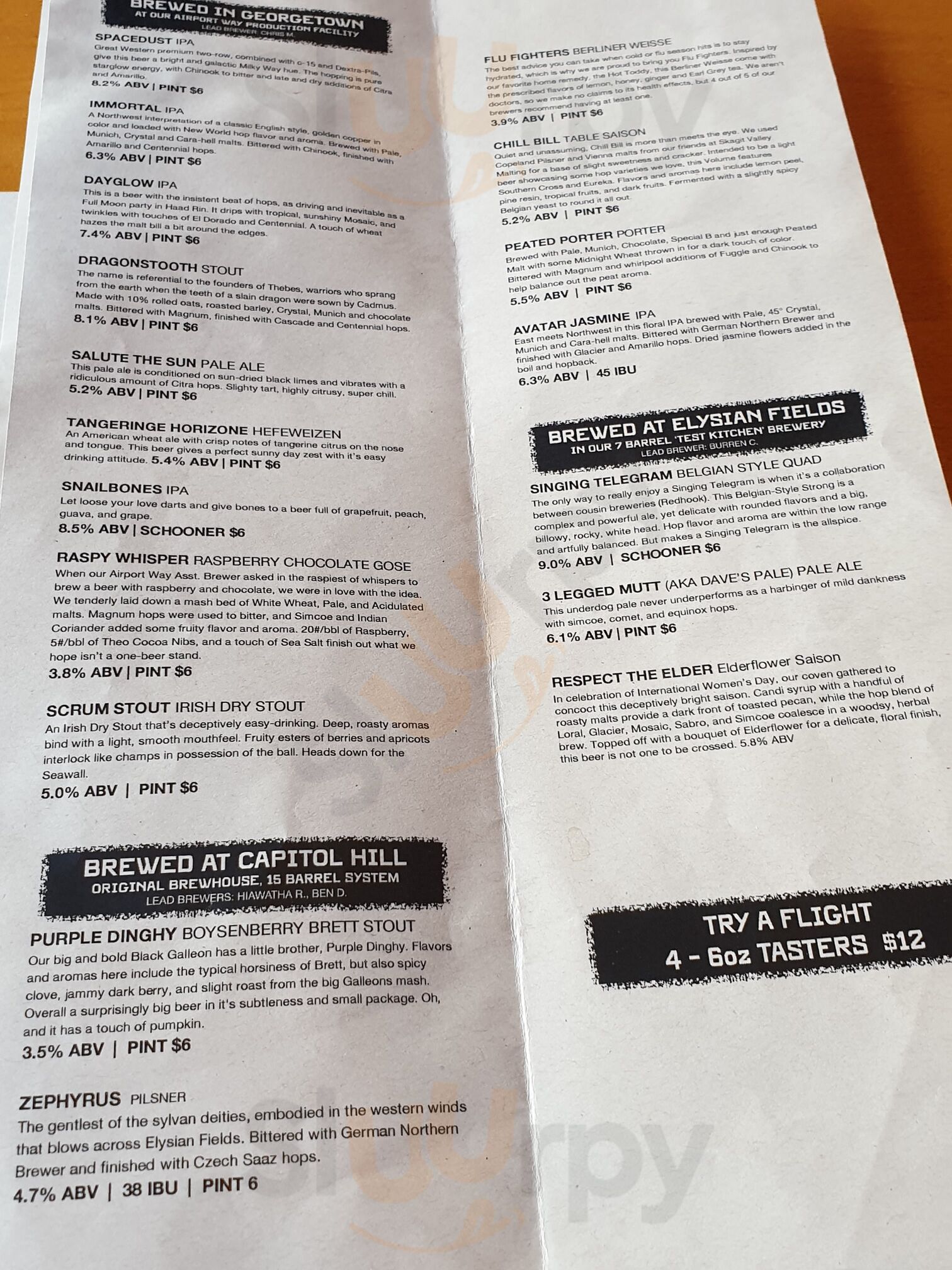 Elysian Brewing Company And Public House