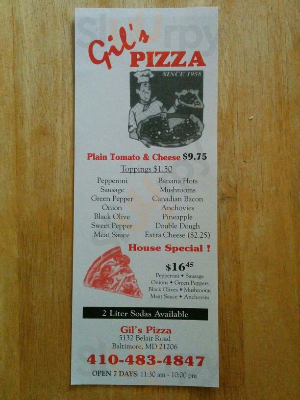 Gil's Pizza