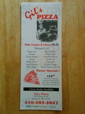 Gil's Pizza