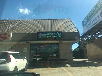 Mardi Gras Homemade Ice Cream