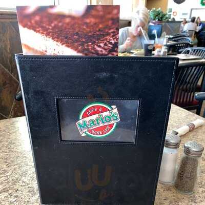 Marios Pizzeria And Ristorante