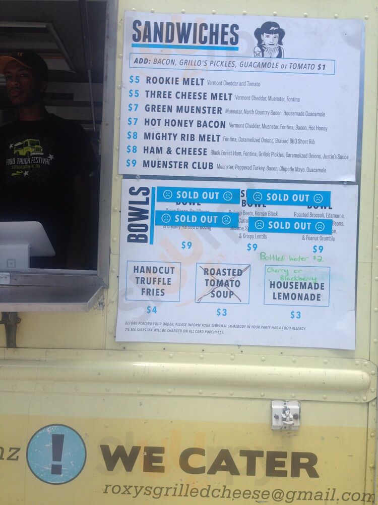 Roxy's Gourmet Grilled Cheese