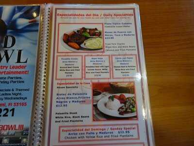 Latin American Cuban Cuisine