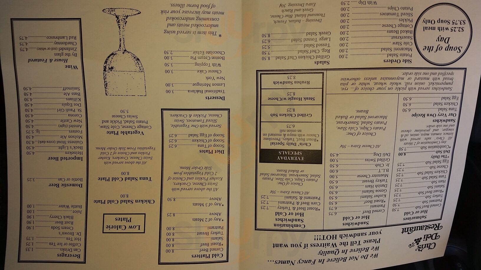 Chris' Deli Restaurant