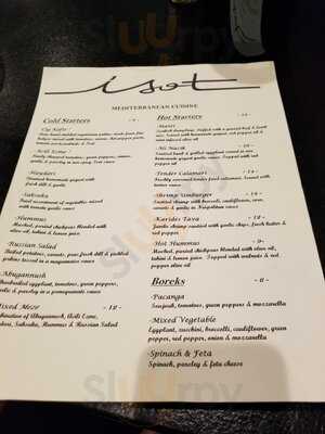 Isot Mediterranean Cuisine Byob
