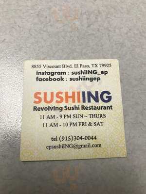 Sushi Ing