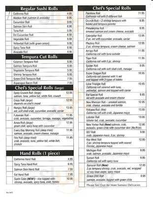 Samurai Grill & Sushi Bar