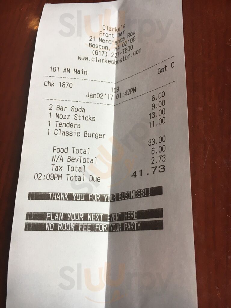 Clarke's Turn Of The Century