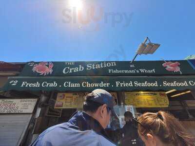 Crab Station At Fishermans Wharf
