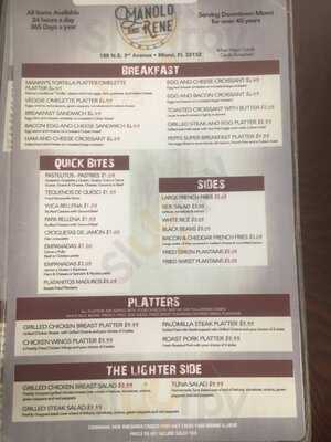Manolo & Rene Cafeteria