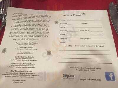 Suspects Mystery Theater