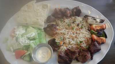 Middle Eastern Food And Kabobs