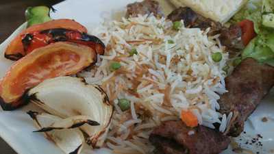Middle Eastern Food And Kabobs