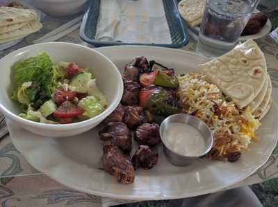 Middle Eastern Food And Kabobs